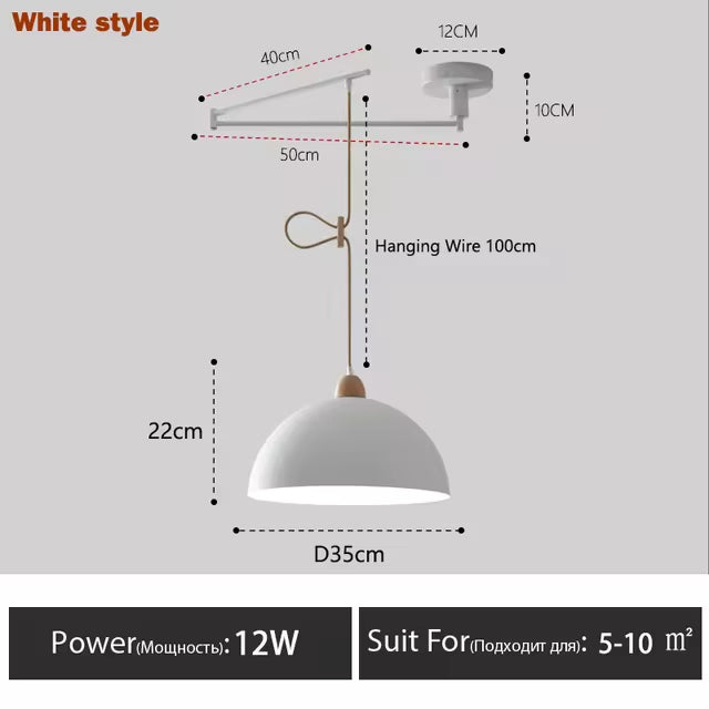 ContemporaryGleam - Verstelbare verlichtingsarmatuurlamp