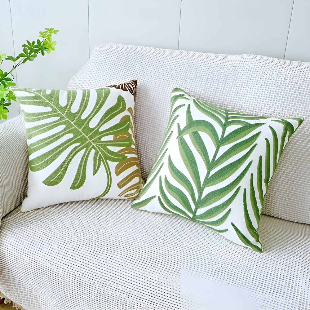 Verdant Paradise Cushion Cover