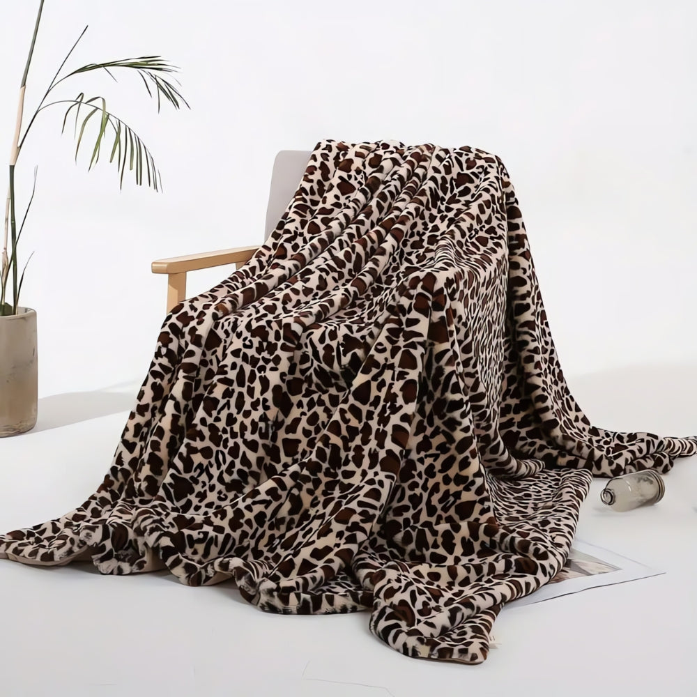 Wild Elegance Leopardenmuster Decke