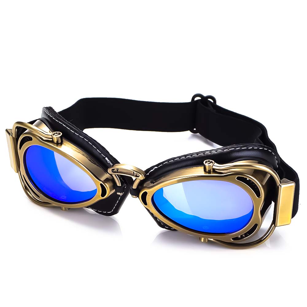 Old School Biker Goggles