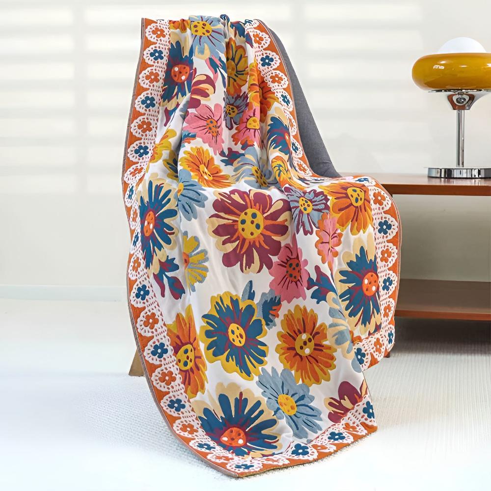 Floral Fiesta Bath Towel