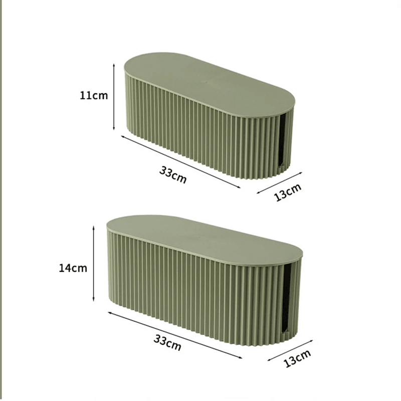 Taavita - Cable Box for Neat Storage of Chargers and Power Strips