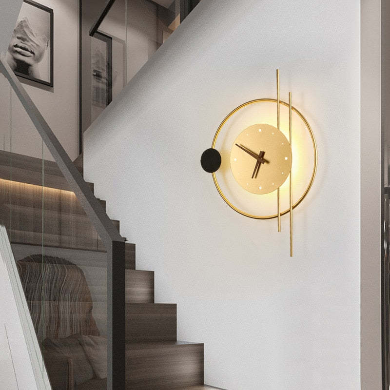 Chronos - Reloj de pared con iluminación LED