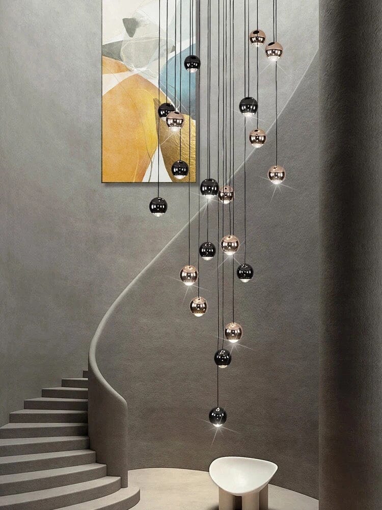 Glass Raindrop Chandelier