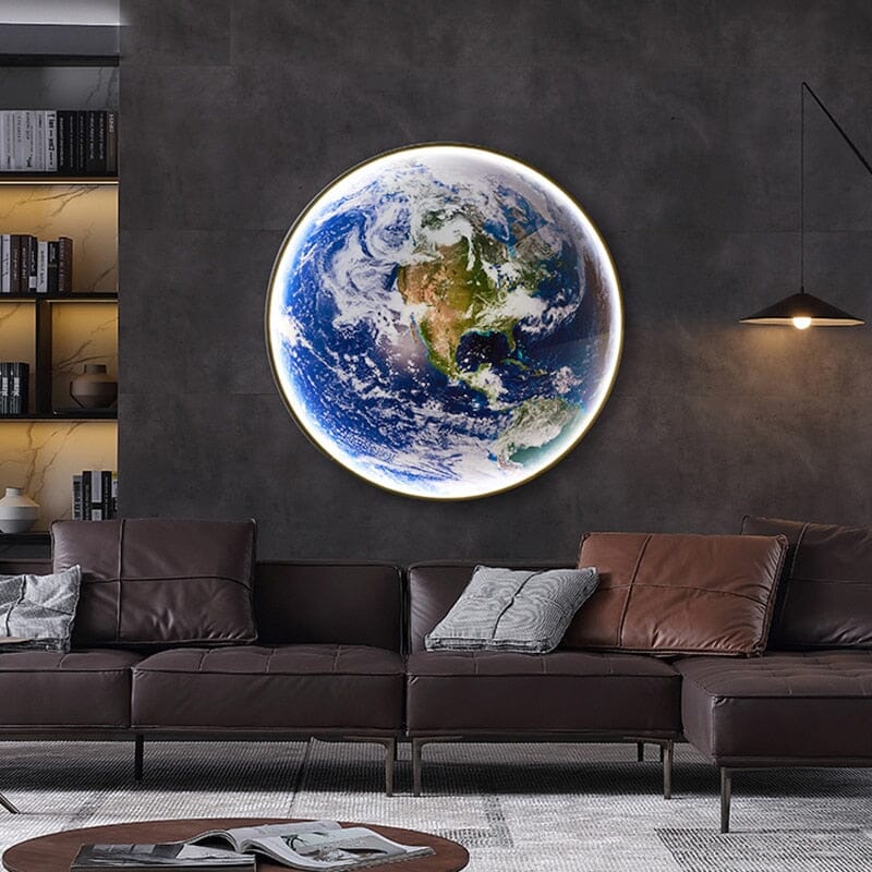 Die Earth LED-Wandlampe