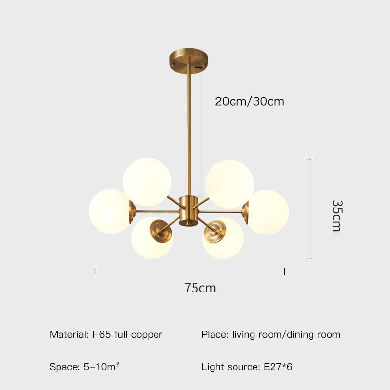 Candelabro Burbuja Melanie