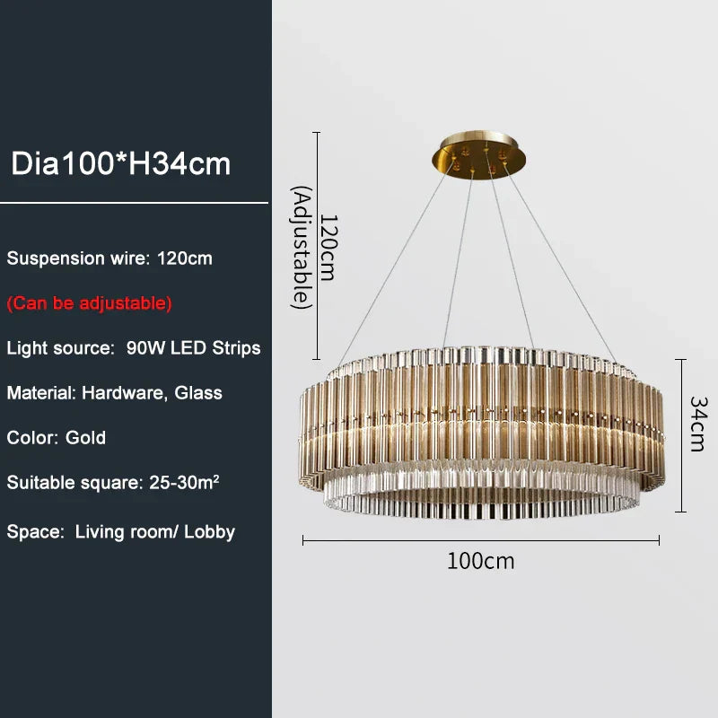 Candelabro de Cristal Mia