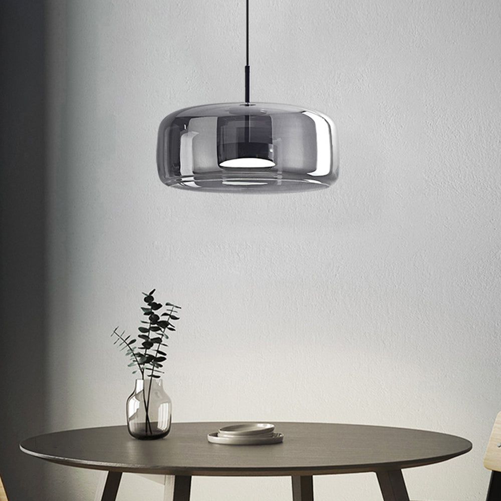 Retroluxe - Retro hanglamp met amberkleurig licht