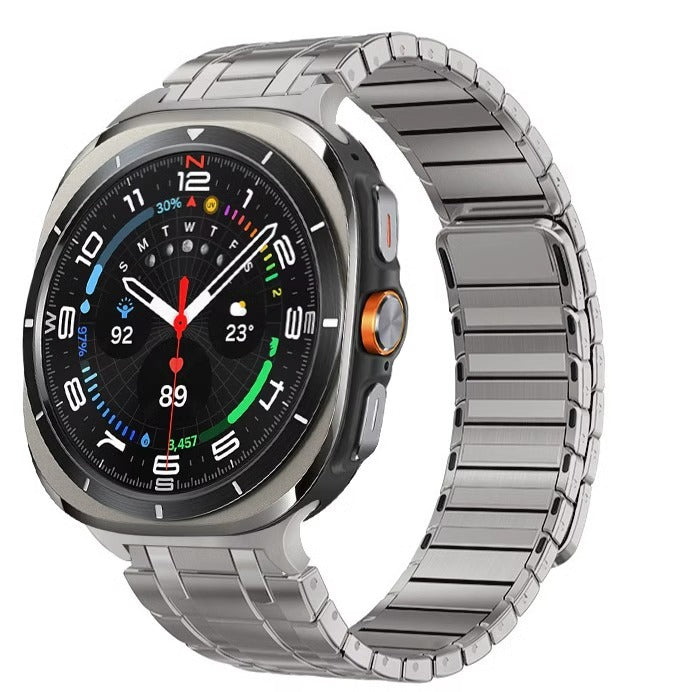 AP Frosted Nerezová Ocel Magnetický Pásek Pro Samsung Watch 7 Ultra