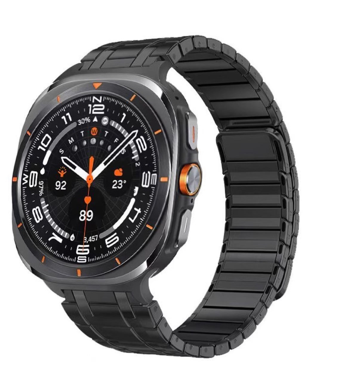 AP Frosted Edelstahl Magnetband für Samsung Watch 7 Ultra