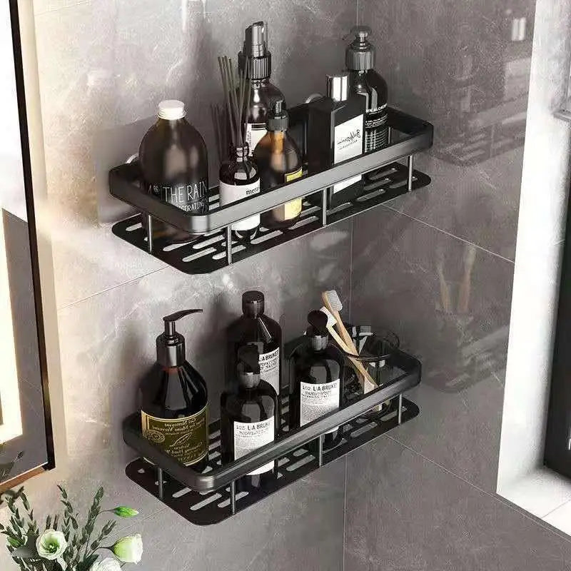 Winnie Wall-Mounted Shower Shelf – No-Drill Bathroom Organizer