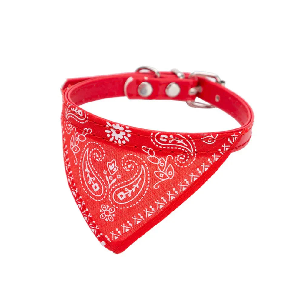 Šťastné ocásky kočičí bandana obojek