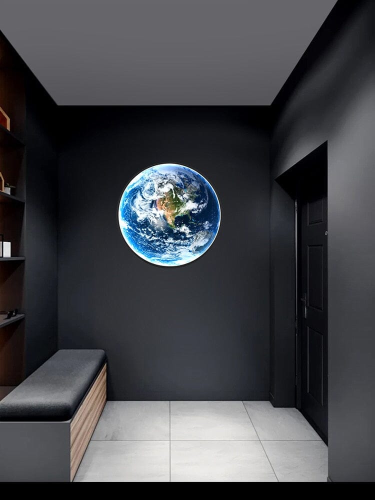 The Earth LED wall lamp