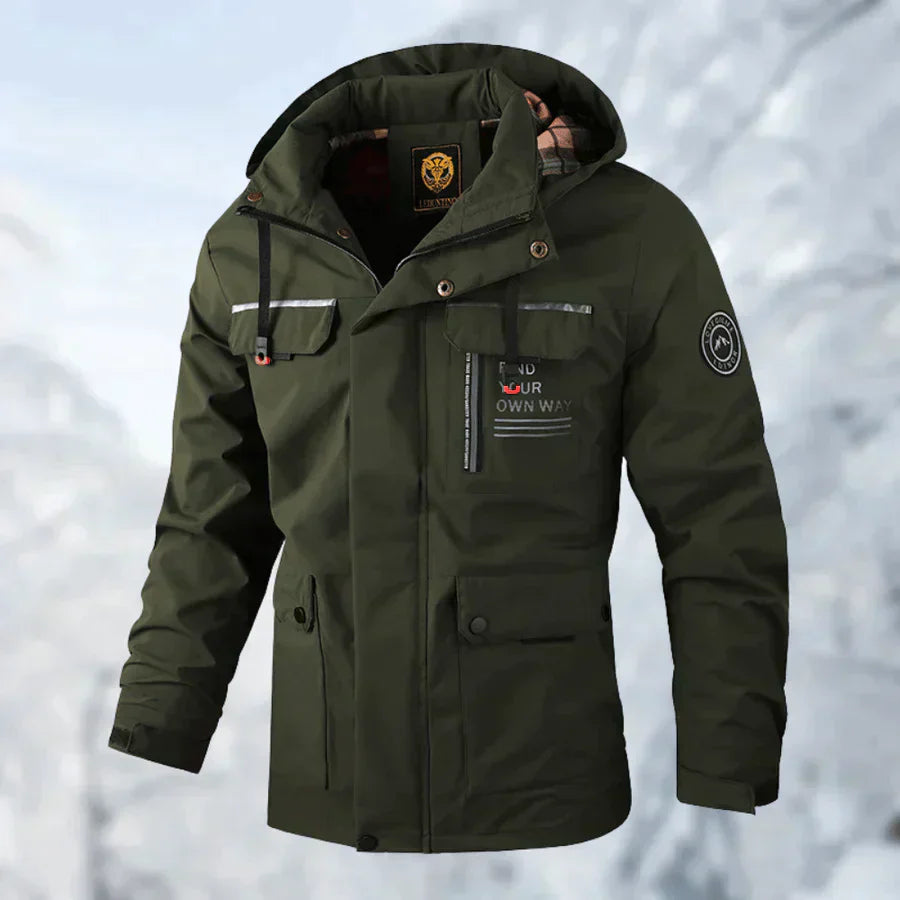 Alaska - Wind and Waterproof Men's Jacket for Spring and autumn