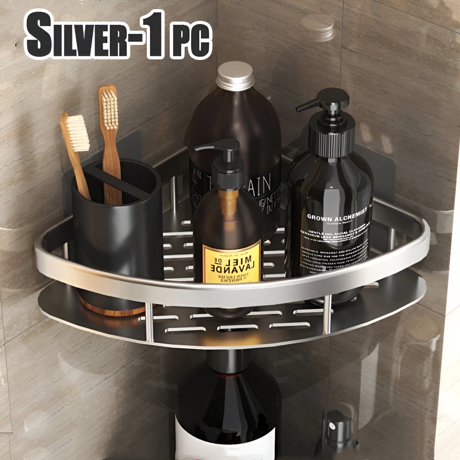 Bathroom Aluminum Shampoo Rack