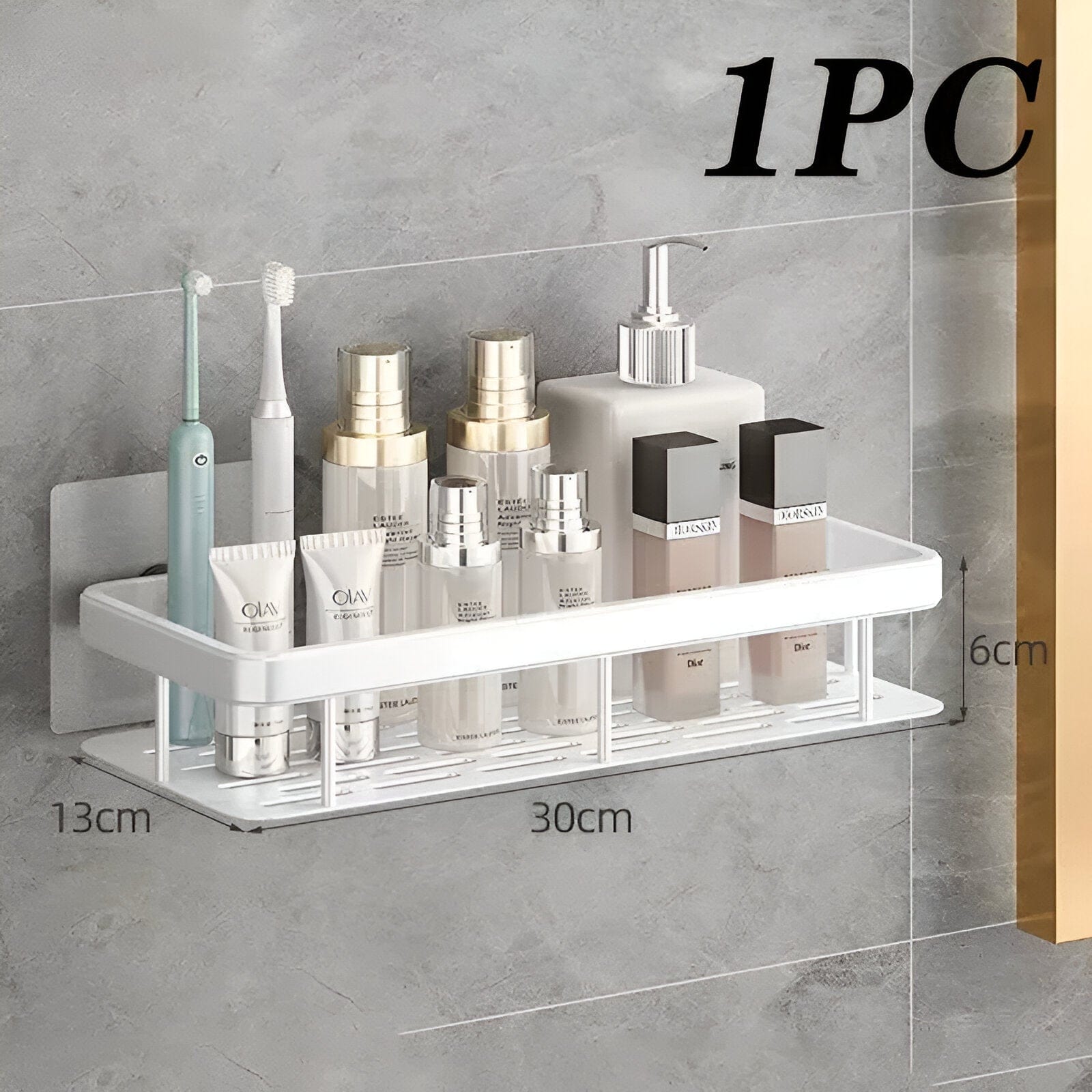 Bathroom Aluminum Shampoo Rack