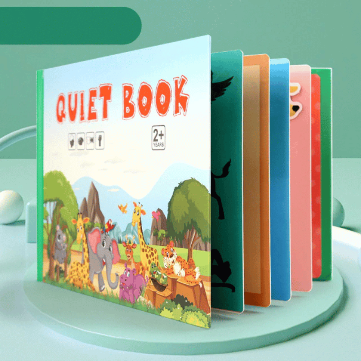 Quiet Book™ - Utvikle finmotorikk - Lærebok