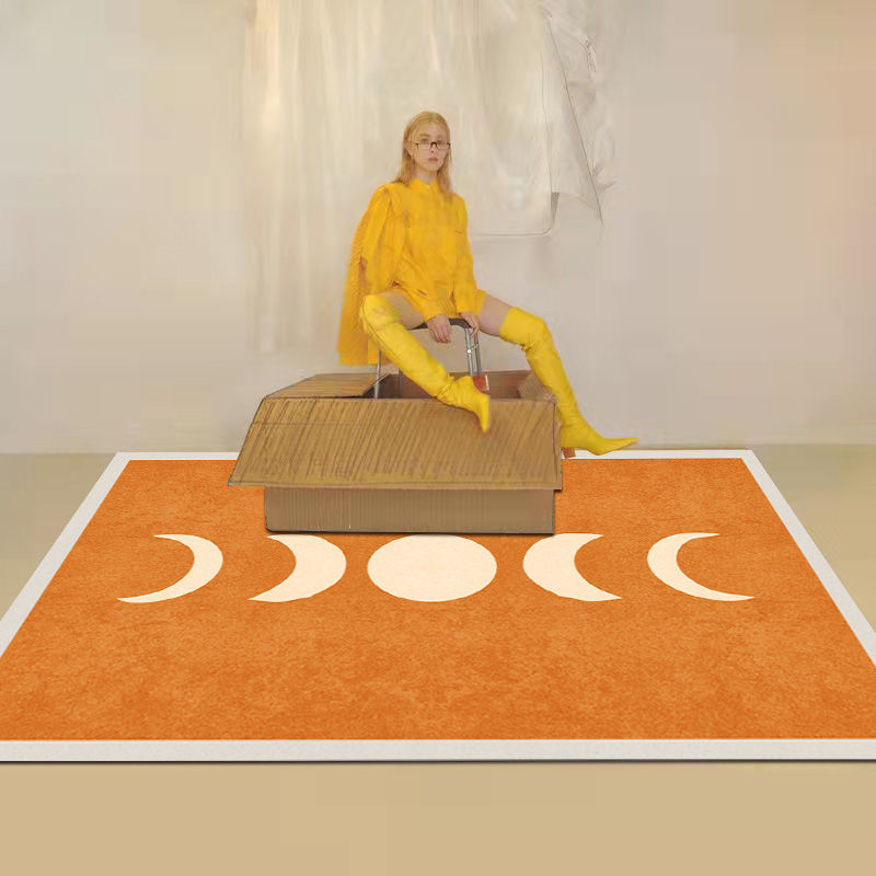 Sun Moon Art Tapijten Woonkamer Tapijten Slaapkamer Deur Mat Gebied Decor