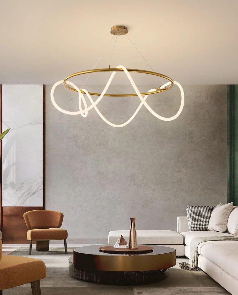 The Soran Swirl Chandelier