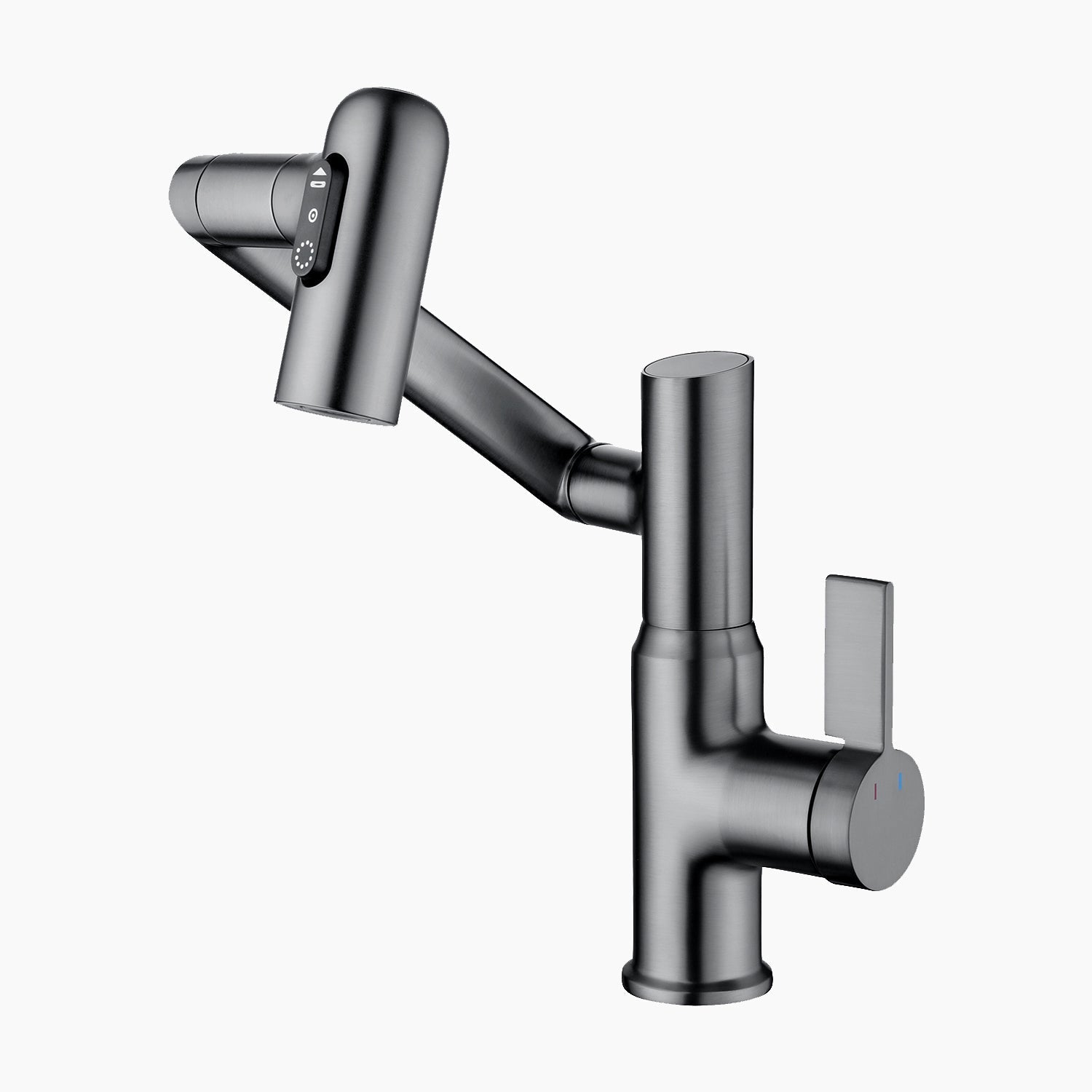 Intelligent Digital Display Bathroom Hot And Cold Basin Faucet