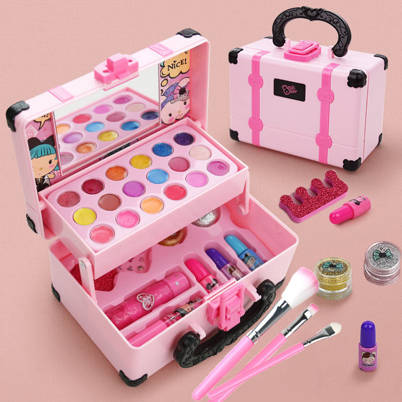 PrincessBox™ - Barnens Makeup Kosmetikkartong