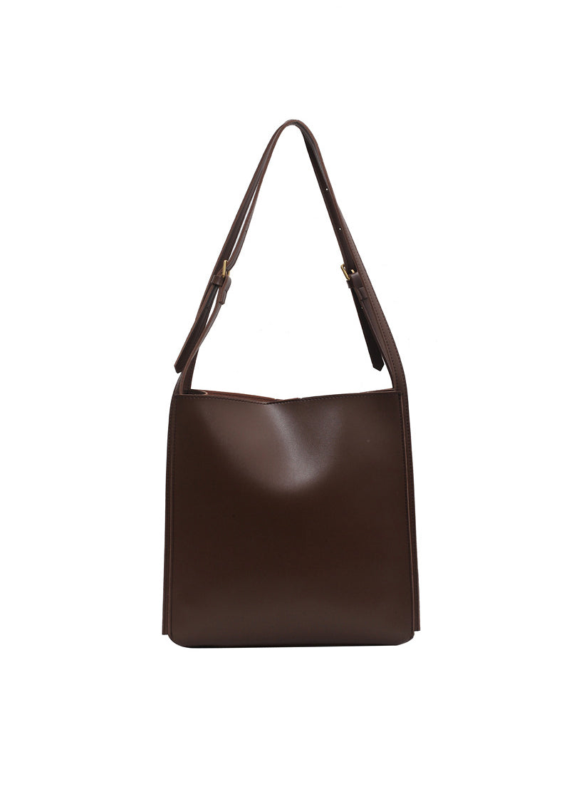 La Bolsa Tote Cruzada Minimalista Cuadrado