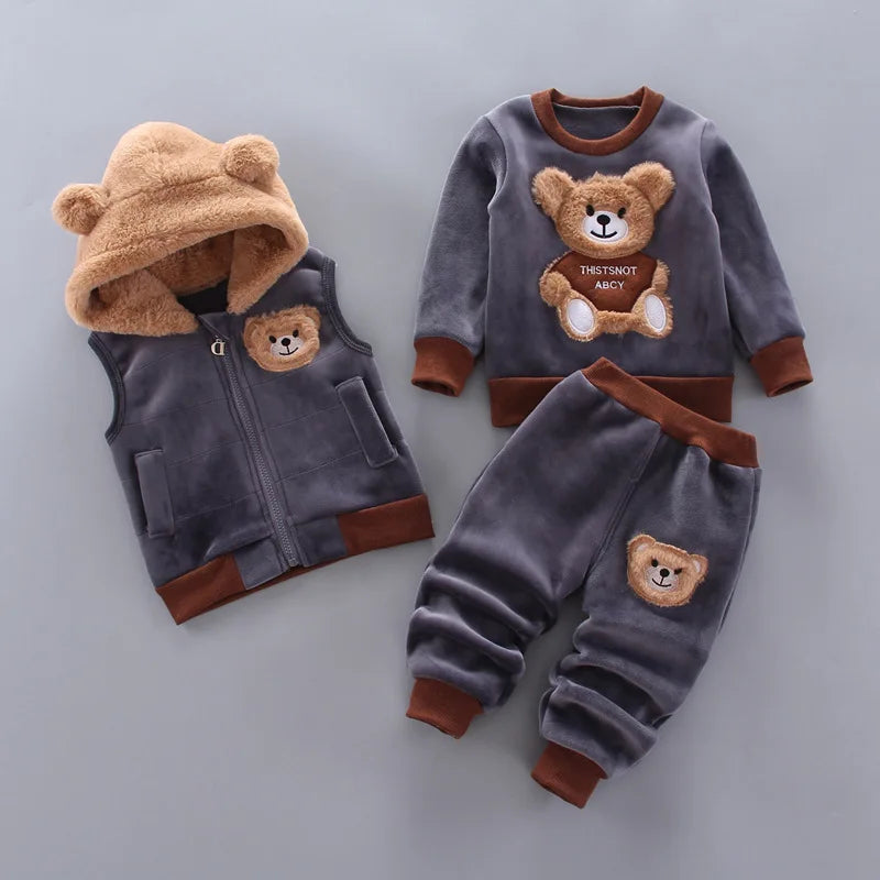 Cute winter set for kids | 3 parts