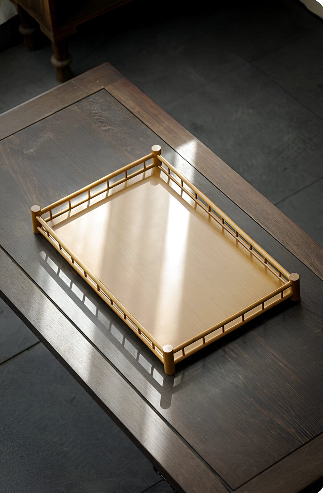 Bamboo Tea Tray Set