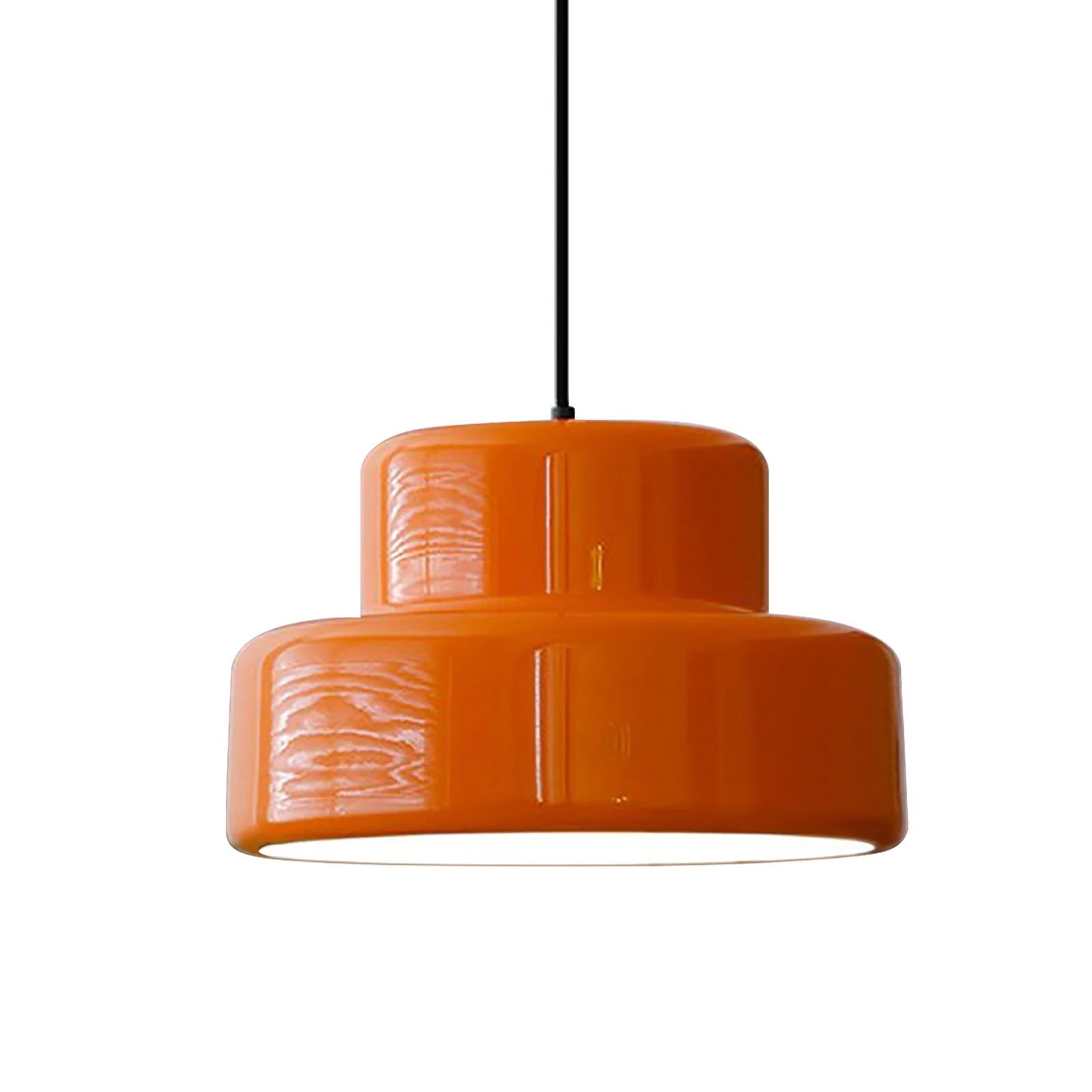 RetroSphere - Design Orange Pendant Lamp