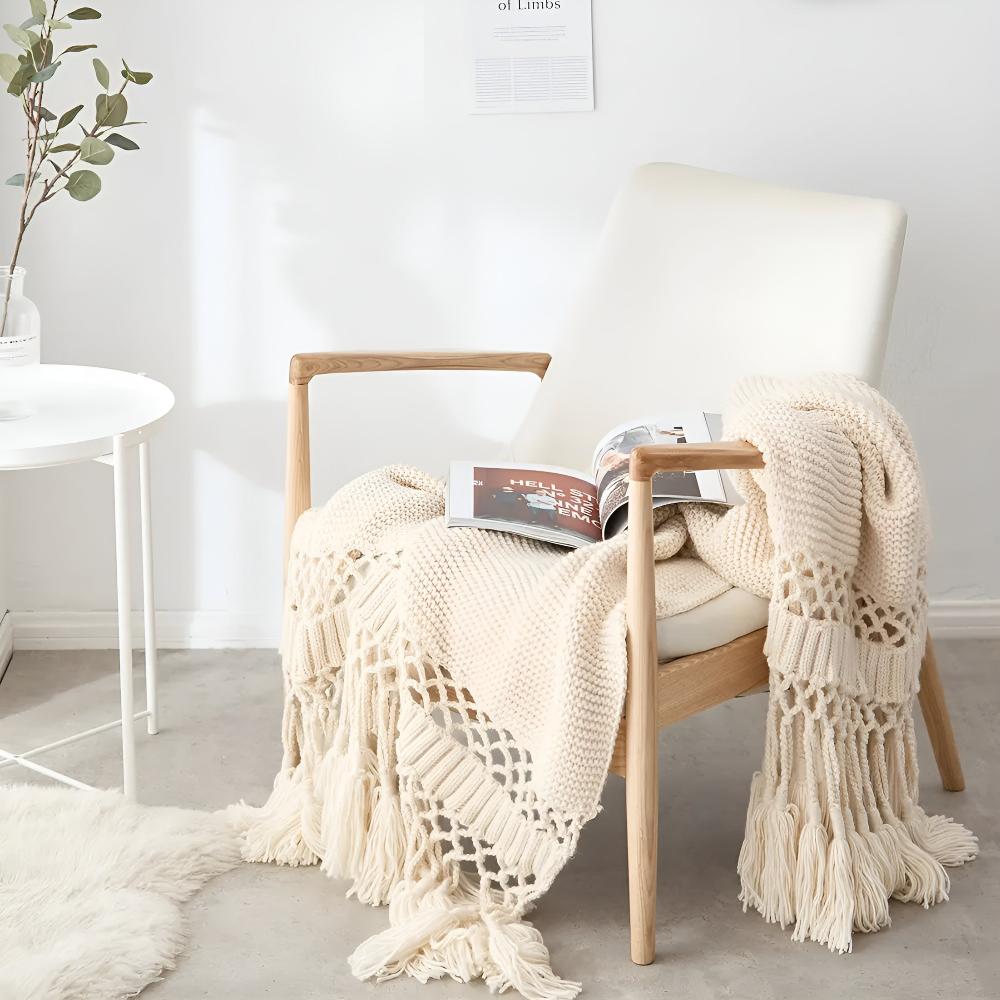 Macramé Bliss Wurfdecke