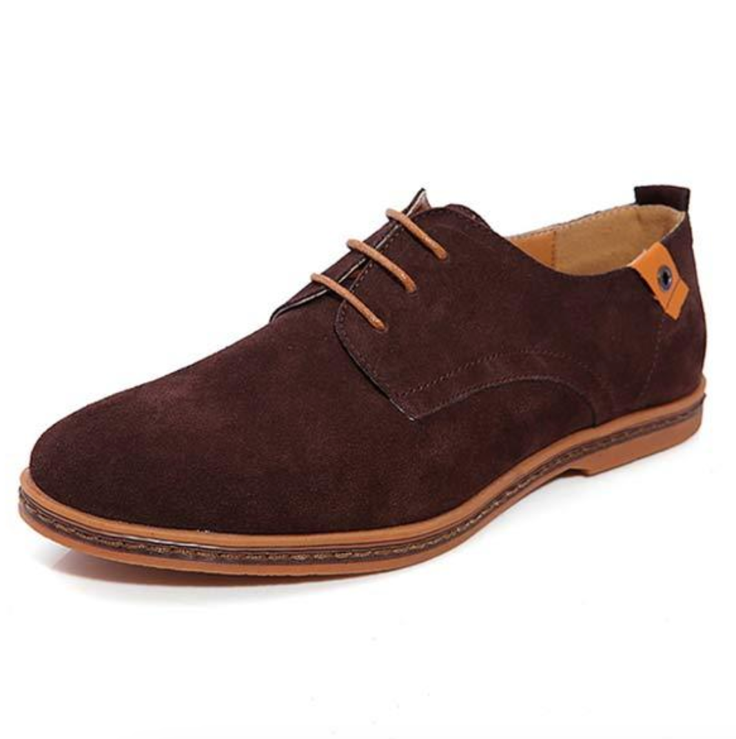 Bernard - Pantofi eleganți din suede pentru bărbați