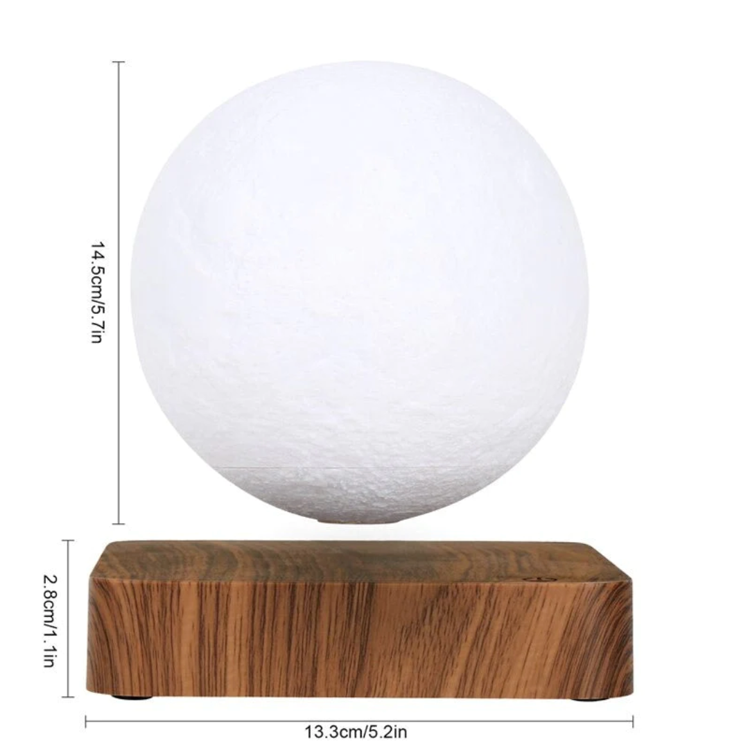 Magic Moon Lamp – Flydende LED-lampe med varm omgivende belysning, perfekt til boligindretning