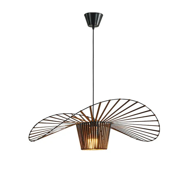 ShadowSleek - Zwarte Hoed hanglamp