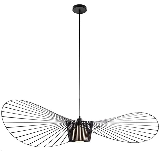 ShadowSleek - Zwarte Hoed hanglamp