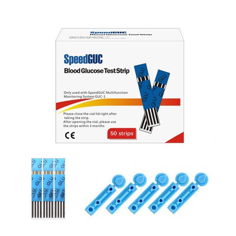 50X Glucose Test Strips + 50X Lancets