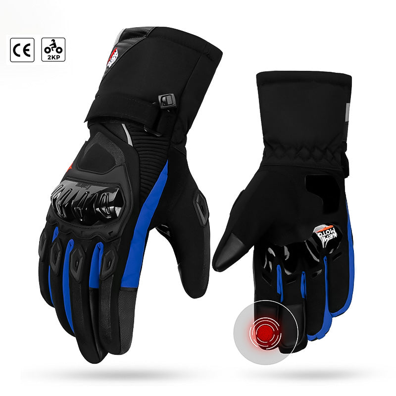 Guantes de moto de invierno impermeables | Aprobado por CE y 2KP