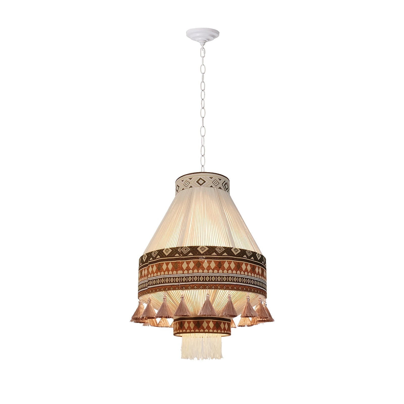 Bohemian – Pendant lamp with fringes