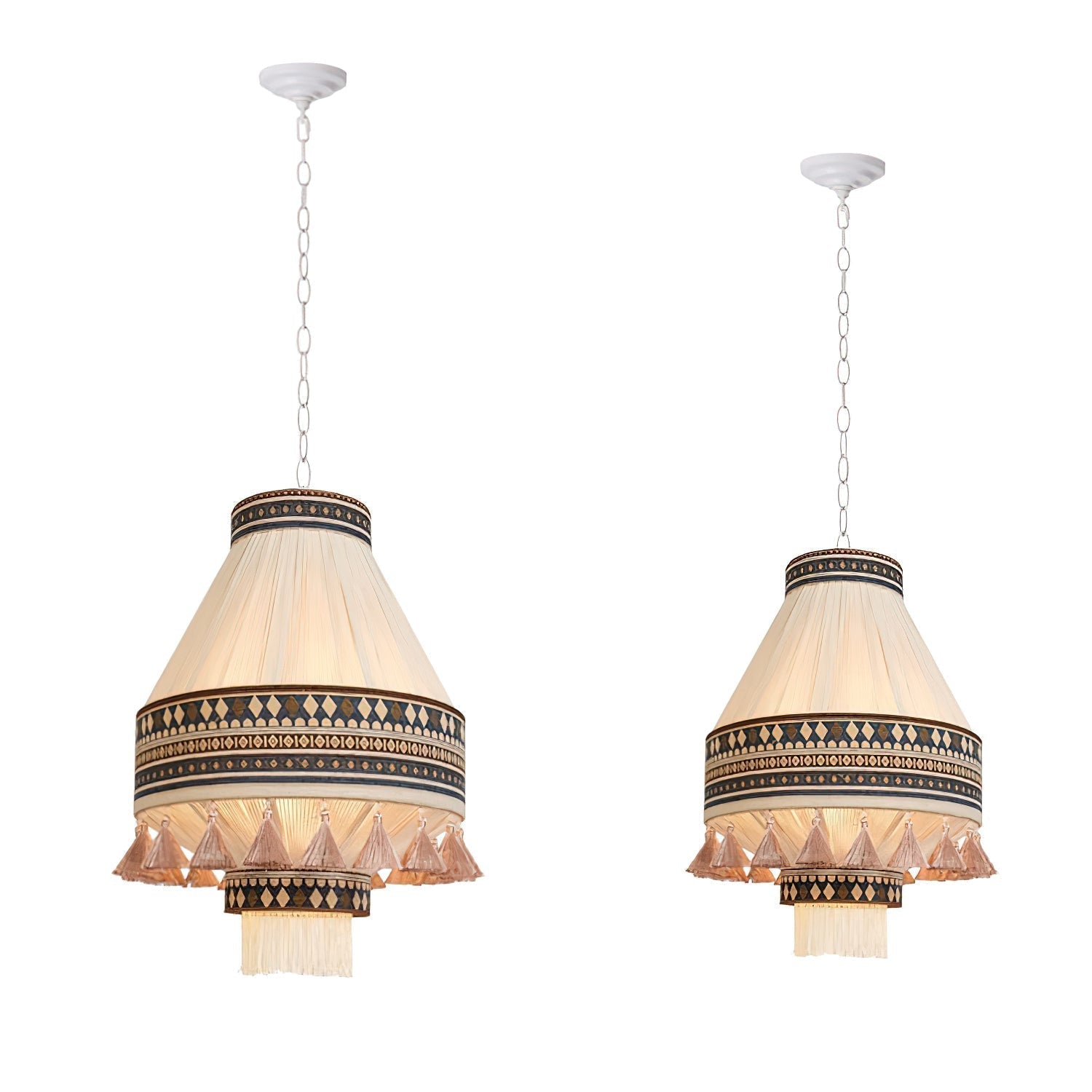 Bohemian – Pendant lamp with fringes