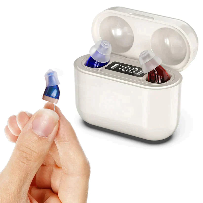 HearPro | Rechargeable hearing aid | Invisible and comfortable | Enjoy superior sound quality