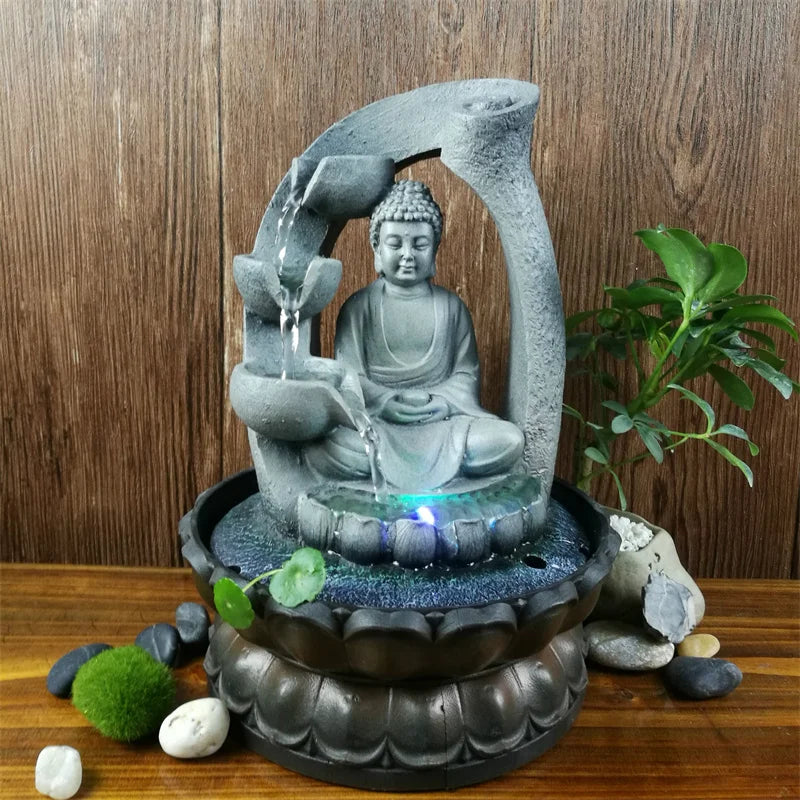 ZenFlow - Buddha-Wasserbrunnen