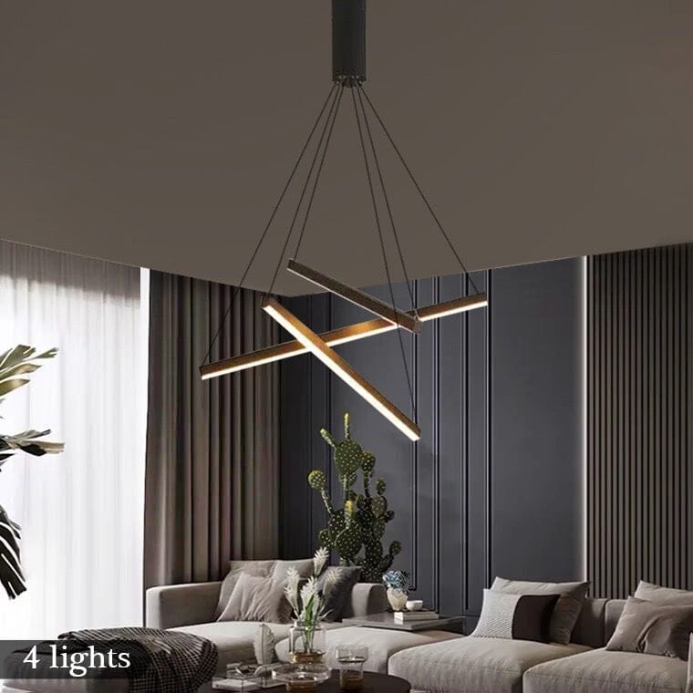 Modern Duplex Chandelier