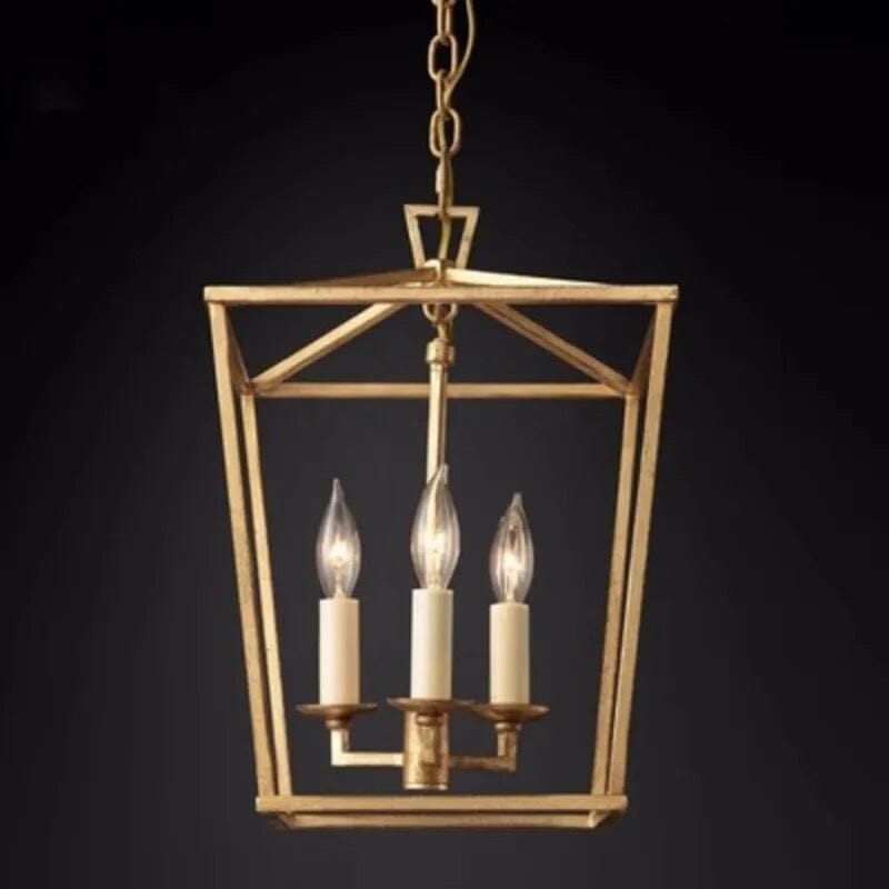 Vrimlo Retro Candle Cage Pendant