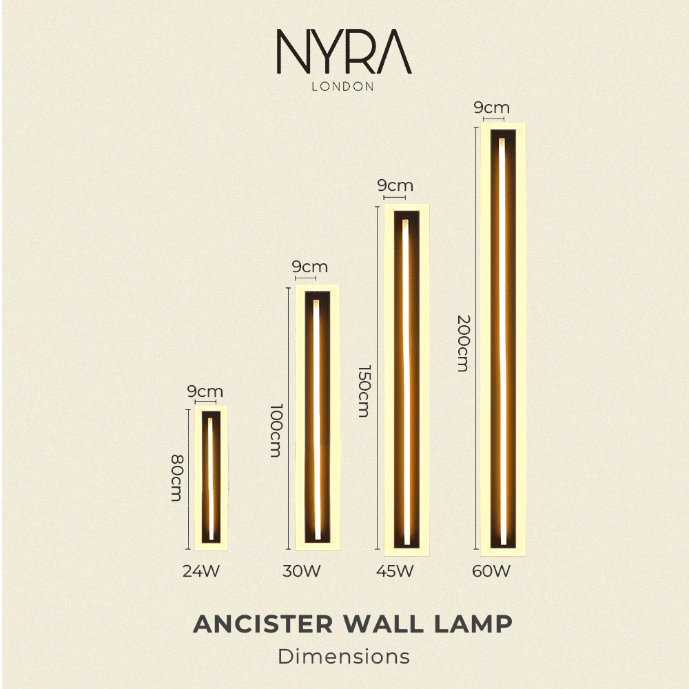 Lámpara de pared Ancister