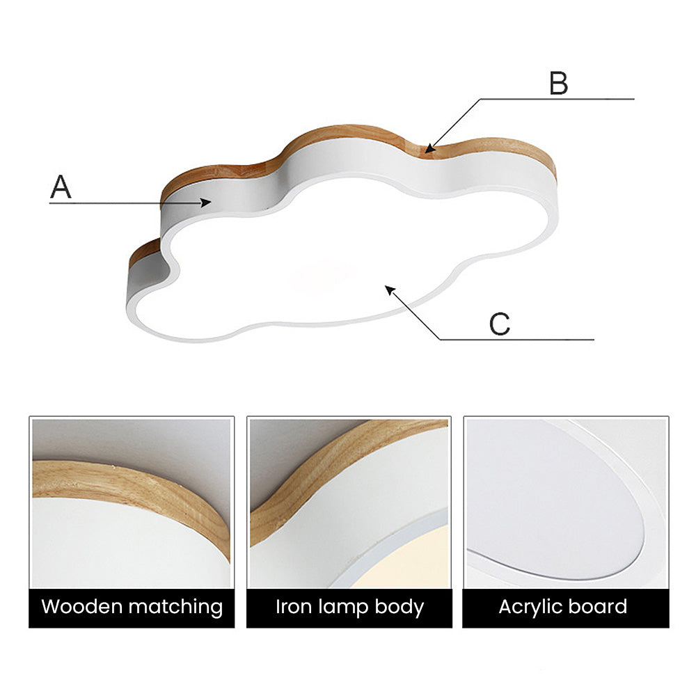 LED Cloudscape Ceiling Light