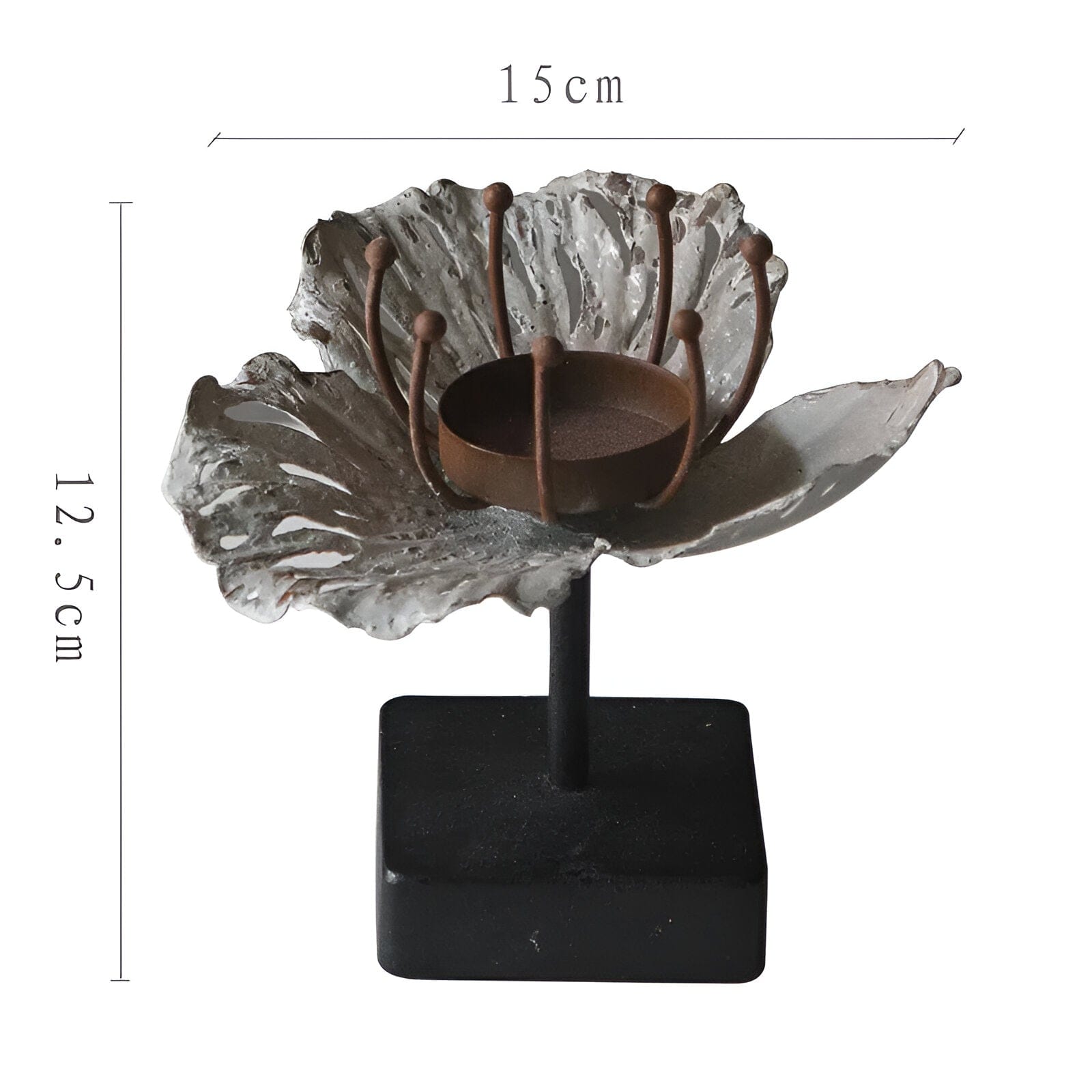 Elegant Flower Candle Holders