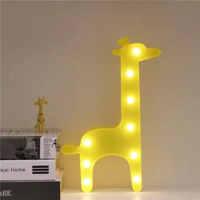 SafariLumina - Lampe de table en forme d'animaux