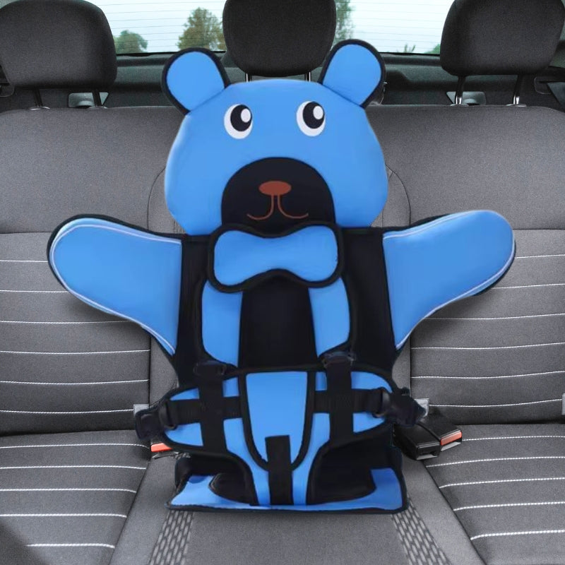 Child Car Protection Cushion Seat Bear