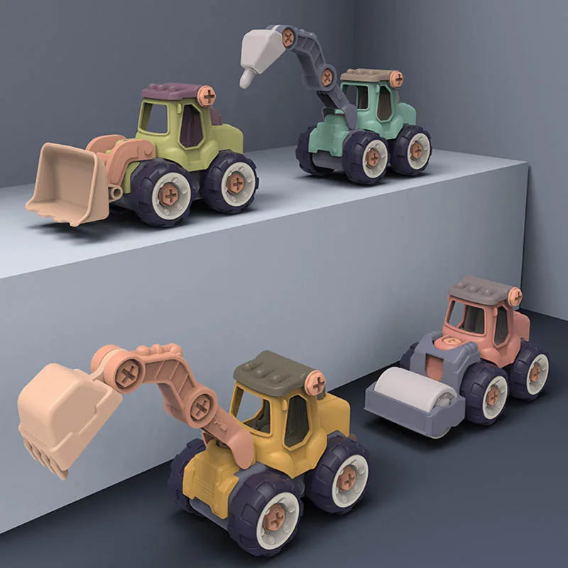 Building Masters Mini Engineering Vehicle Set™ - Mini véhicules de construction