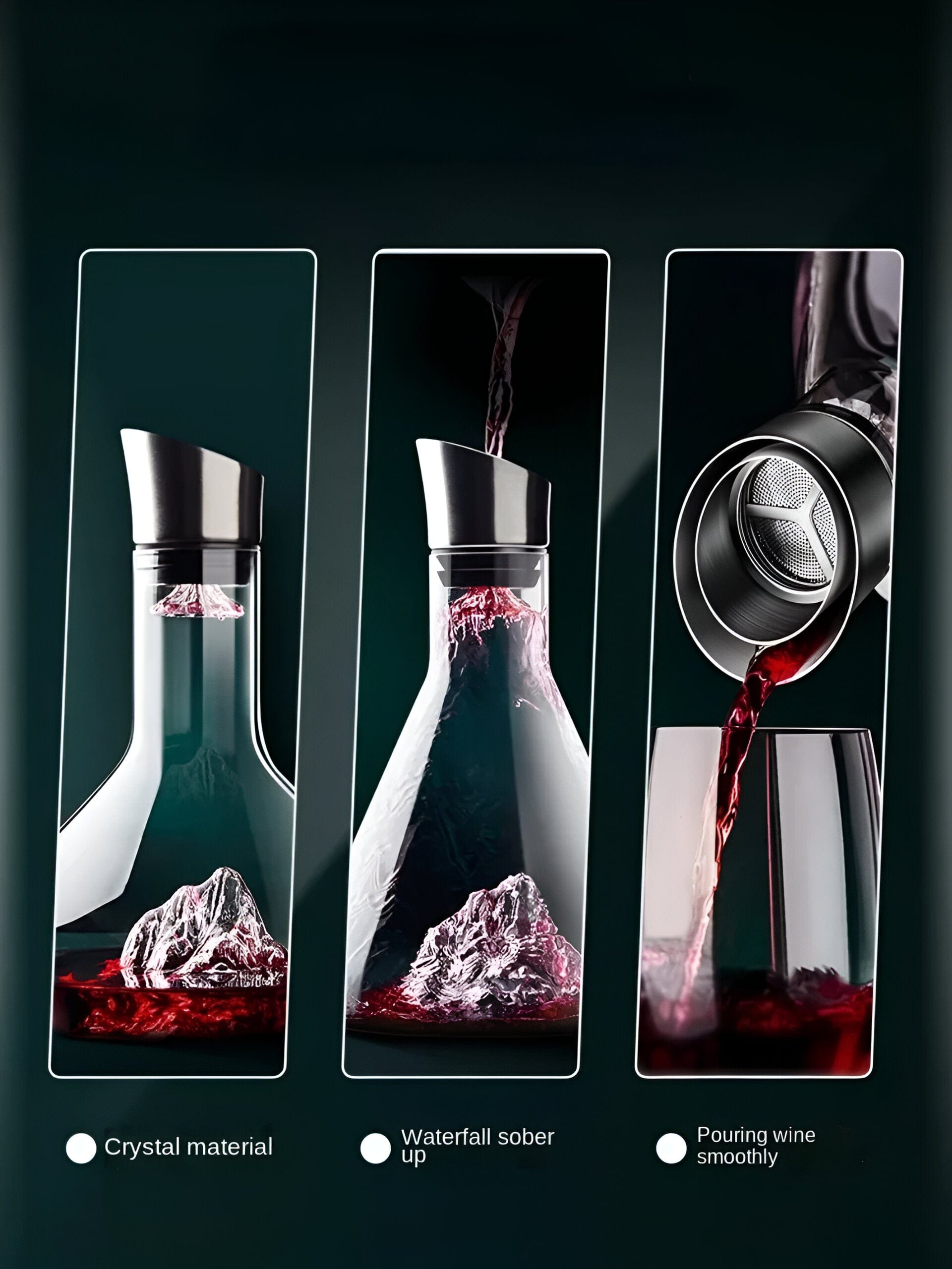 Distributore Decanter Pentola per Vino