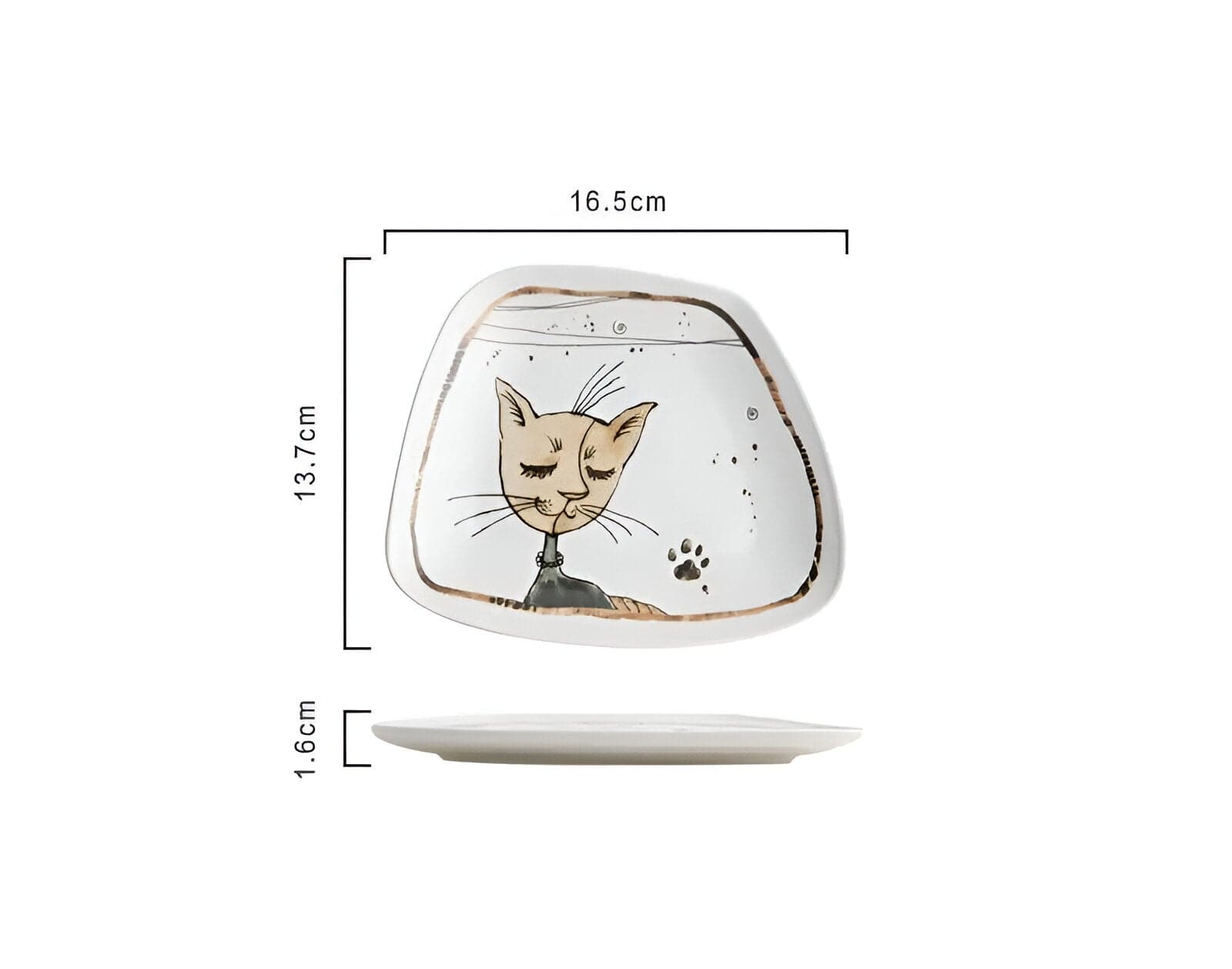 Cartoon Cat Ceramic Tableware